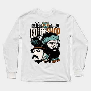 Cheech & Chong Coffee Shop Long Sleeve T-Shirt